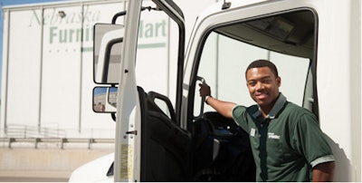 Nebraska Furniture Mart uses the Appian Direct Route software from TMW to optimize its daily delivery routes.