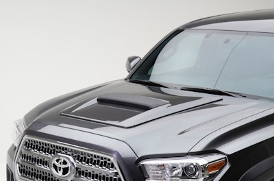 Airdesign unveiled a new hood scoop for 2016-up Toyota Tacoma.