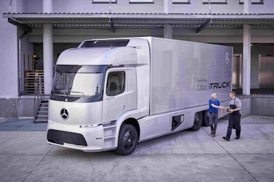 2017 all-electric Mercedes-Benz Urban eTrucks will be made available for customer trials in Europe this year.