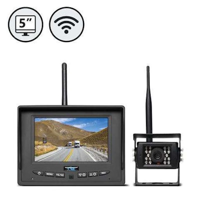 New wireless backup camera system from Rear View Safety.