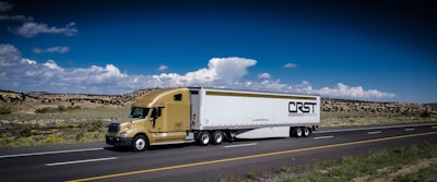 CRST Expedited is being sued by the EEOC for allegedly denying a job to a truck driver because he used a service dog. (Photo by 365 Trucking)