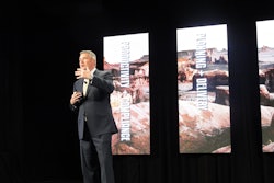 John Graham, chief executive of Omnitracs, at the Omnitracs Outlook user conference, Feb. 27.