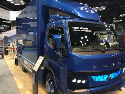 Fuso eCanter truck
