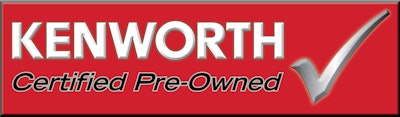 Kenworth certified pre-owned log