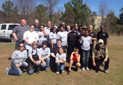 SEFL employees worked with Resurrection Life Ministries, a ministry based in downtown Columbia, S.C.