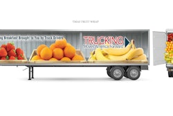 Trucking Moves America Forward trailer