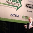 Dr. Wilfried Achenbach was a featured speaker at the Green Truck Summit in Indianapolis Monday.