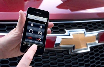 FleetLocate phone app