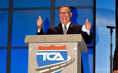 Gary Buchs was named 2016 Owner-Operator of the Year at TCA’s annual convention Tuesday in Nashville, Tenn.