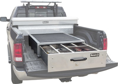 Buyers Products has launched its Slide Out Truck Bed Box line.