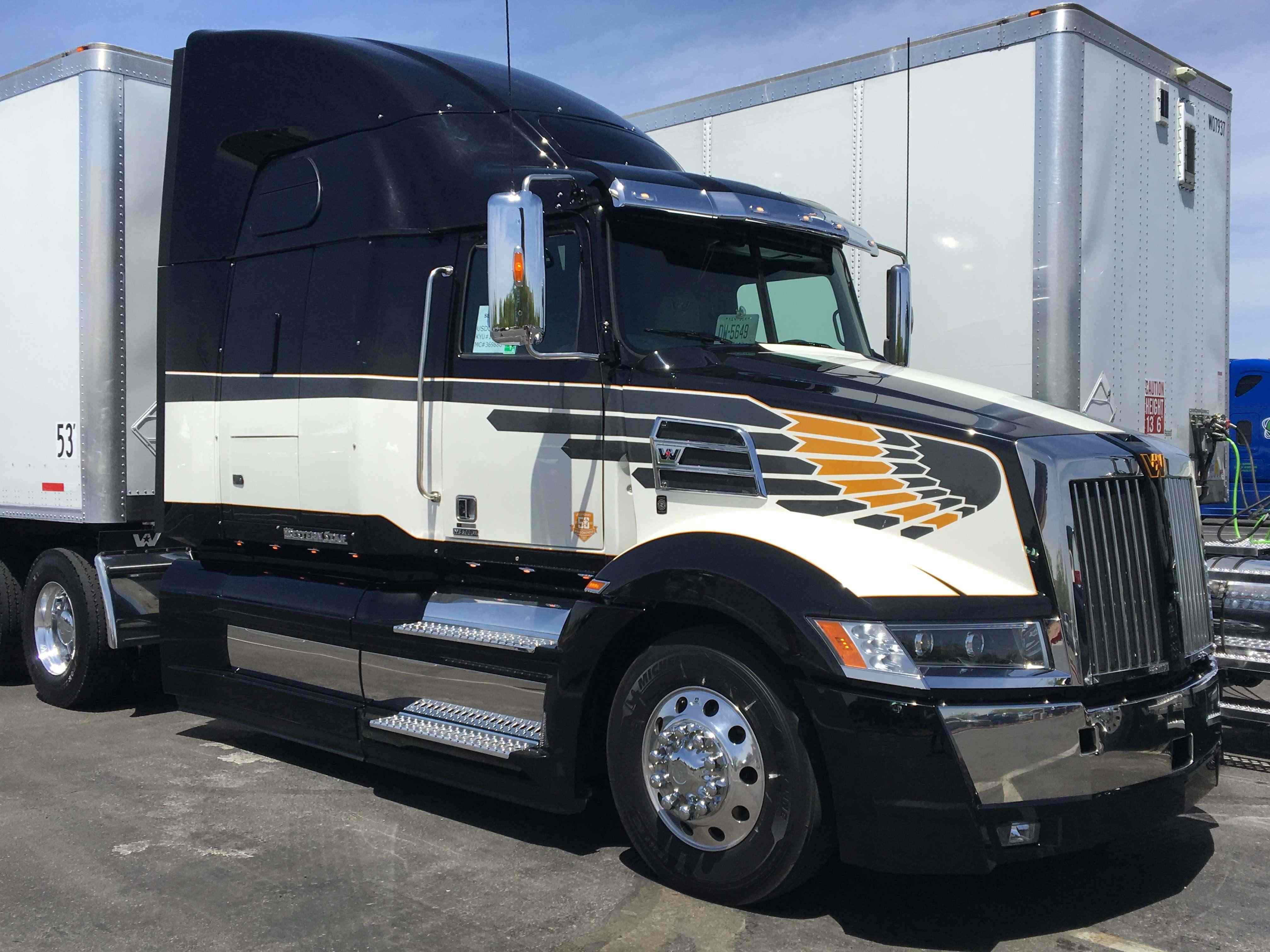 Western Star 5700XE with 'Wings of Awesomeness' graphics package