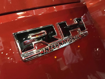 RH International truck emblem