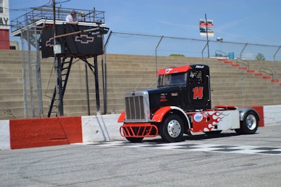 Ricky “Rude” Proffitt is the Minimizer Bandit Big Rig Series points leader with five races remaining on the schedule. He has three wins under his belt this season.