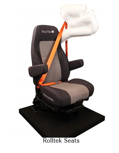The RollTek seat system is now available on the Western Star 4700, 4800 and 4900.
