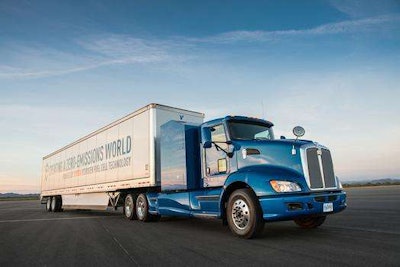 Toyota unveiled “Project Portal” this week in a joint press conference with the California Air Resources Board and others. The truck is based on a Kenworth T660.