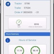 IES Mobile from TMW Systems gives drivers visibility to information in the enterprise, including hours-of-service duty status.