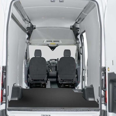 Legend Fleet Solutions’ Stabiligrip composite flooring offers a tough, non-slip surface for van floors and truck beds.