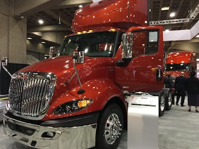 International unveiled its new RH Series regional tractor