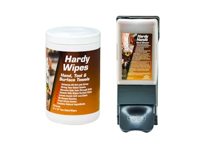 E-Zoil’s Hardy Hands hand cleaner
