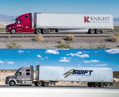 The merger deal between the two carriers — two of the country’s largest truckload firms — has been approved by both companies’ shareholders.