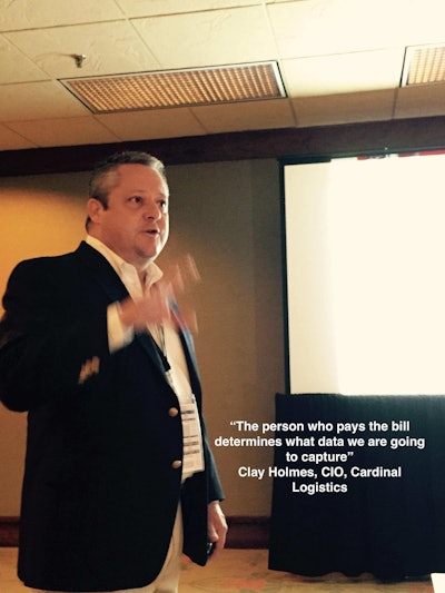 Clay Holmes, chief information officer of Cardinal Logistics Management