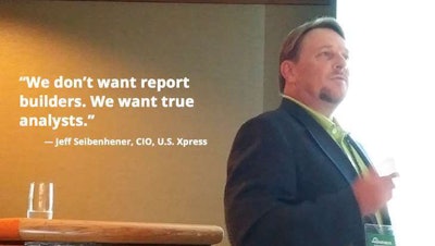 Jeff Seibenhener, chief information officer of U.S. Xpress