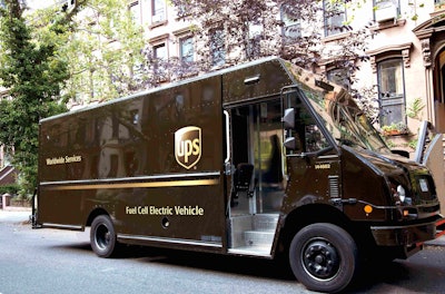 UPS will be deploying the nation’s first Class 6 hydrogen fuel cell delivery vehicle.