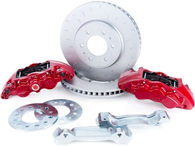 Alcon’s brake upgrade for Ford F-150 and F-150 Raptor.