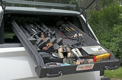 Cap Pack by ATC Truck Covers makes good use of wasted space.