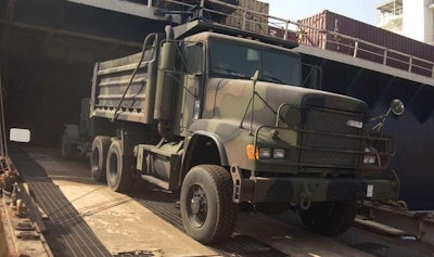 The U.S. Army is accepting contract proposals for its next dump truck purchase.