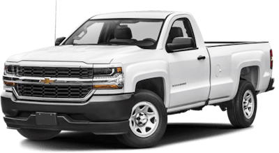 A 1/2-ton pickup rents for $10 an hour or $50 per day.