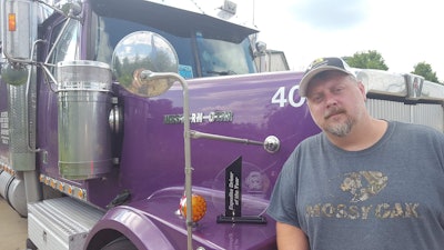 Owner operator Robert Burton received the Expeditor of the Year award.