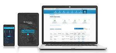 Fleetmatics view of desktop, tablet and phone