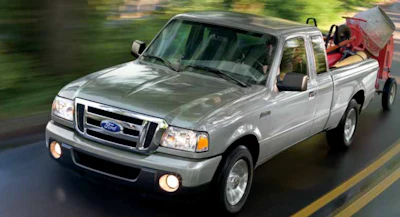 2011 Ford Ranger. Compare it with the 2019 prototype below.