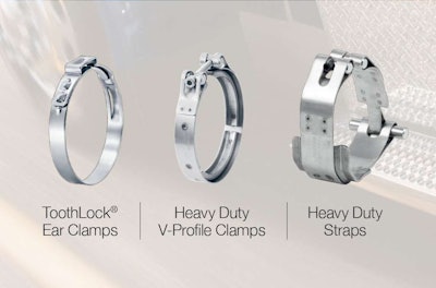 Heavy-duty clamping and connection components