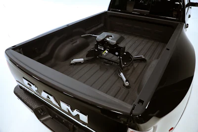 Ram says the new Mopar hitch offers the highest available 5th wheel towing.