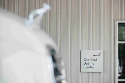 Mack announced today the accreditation of its 100th Certified Uptime Center.