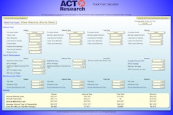 Act Research's Enhanced Truck Fuel Calculator Now Compares Operational Costs Between Conventional And Alt Fuels