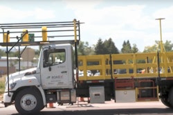 Look closely…there’s no one at the wheel. This self-driving crash impact truck made history Friday in Ft. Collins, Colo.
