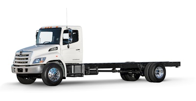 Hino 338 chassis cab