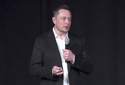 Tesla CEO Elon Musk talked to shareholders in June about the company’s upcoming electric semi.