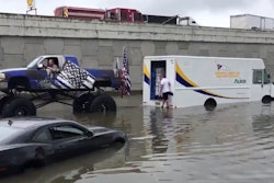 Government officials in Houston are asking volunteers with lifted trucks to help in rescue efforts. See video below of this Good Samaritan tow.