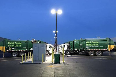 Waste Management has the largest CNG truck fleet in North America.