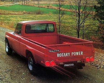 Seen one of these lately? Mazda’s rotary powered pickup, or REPU, was sold in the U.S. from 1974-1977.