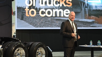 Volvo Trucks’ VP of Marketing Magnus Koeck provided an update of the company’s 2017 initiatives.