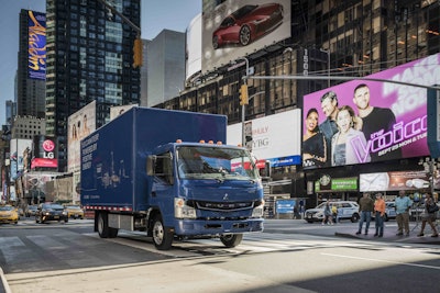 Mitsubishi Fuso Trucks’ all-electric Fuso eCanter is now available for customers in regions of the United States, Europe and Asia.