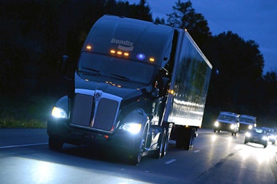 Bendix said a software update for its Wingman Fusion collision mitigation system will be available next year.