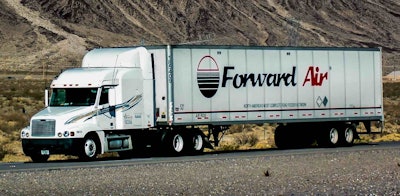 Forward Air has announced a per-mile pay increase for its truckload expedited and LTL owner-operators, effective Oct. 1.