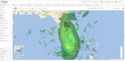 Poolsure and other fleets using applications from Telogis, a Verizon company, received live updates on road conditions during the recent storms in the Gulf Coast.