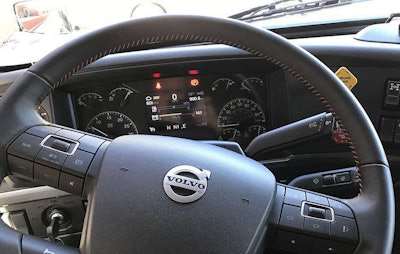 Volvo’s Position Perfect steering wheel features a the three-way positioning system that allows the 18-inch steering wheel to tilt up to 20 degrees.